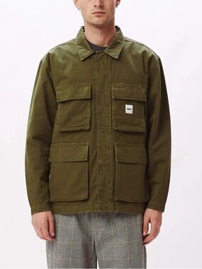 OBEY Peace BDU Jacket - Army Green Military Chore Utility XXL